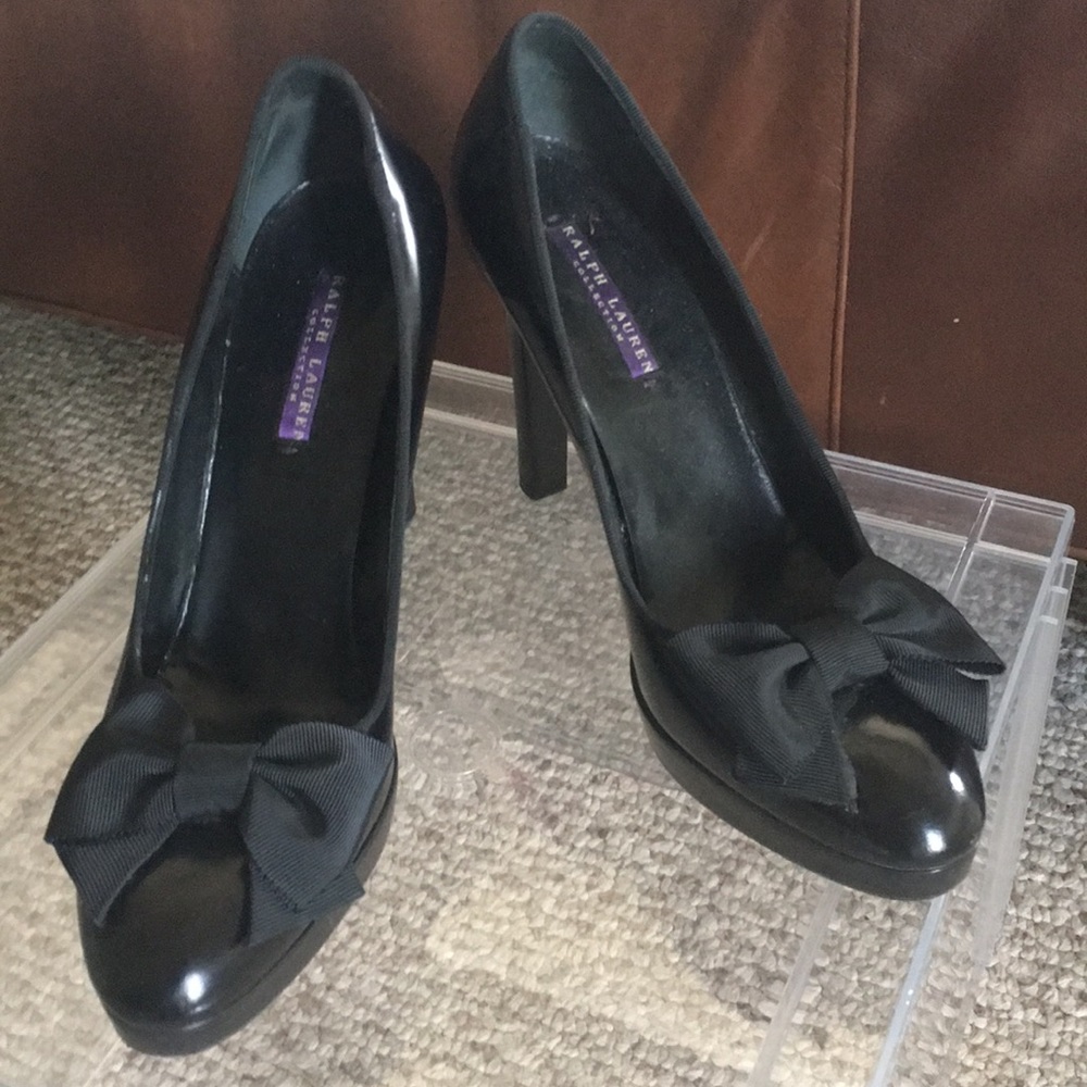 Ralph Lauren Collection pumps, purple label